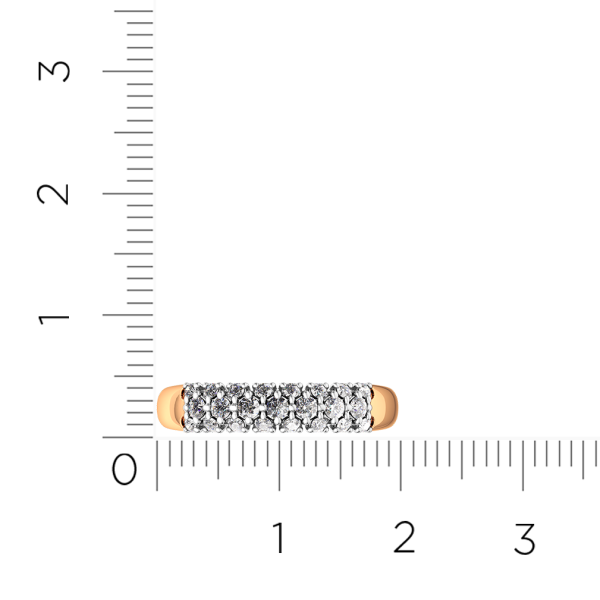 Кольцо 2D00378.14K.R.ZZ