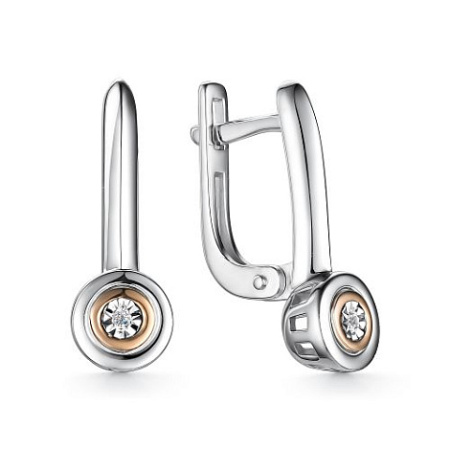 Серьги 02-3012/000Б-00