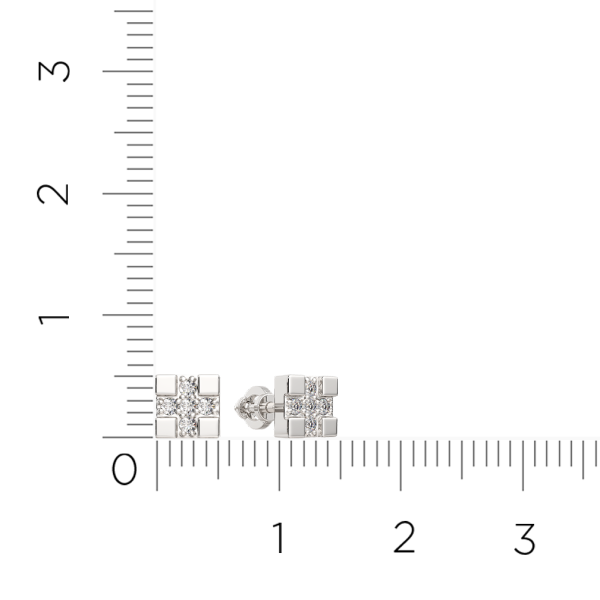 Серьги 310771.14K.W Серьги 310771.14K.W