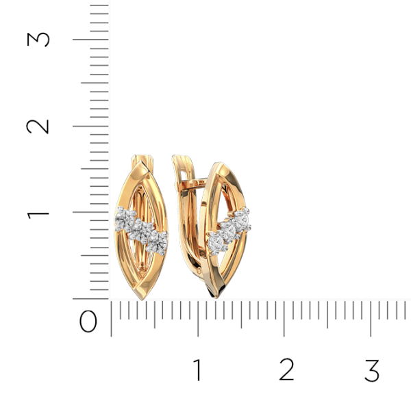 Серьги 310972.14K.R.ZZ Серьги 310972.14K.R.ZZ