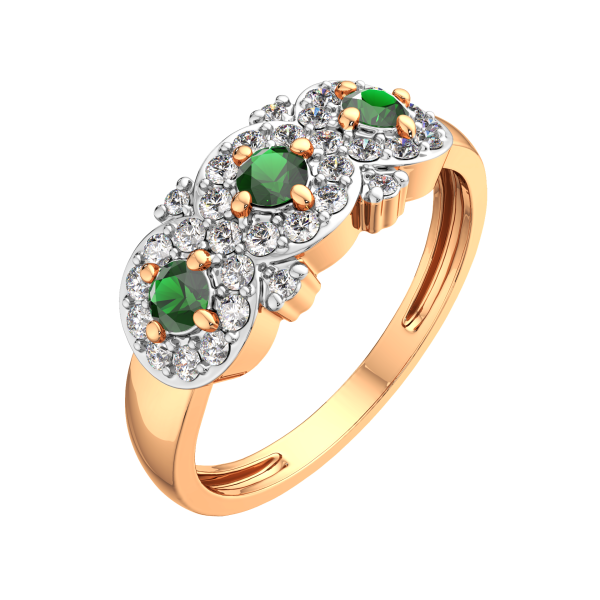 Кольцо 2D20117.14K.R.ZZ