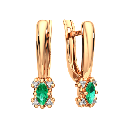 Серьги 3D2038.14K.R