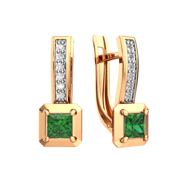 Серьги 3D20120.14K.R.ZZ Серьги 3D20120.14K.R.ZZ