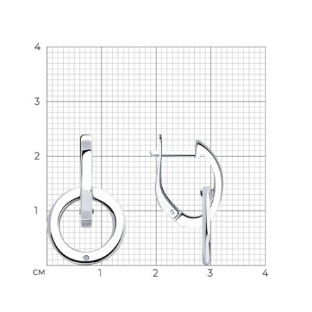 Серьги 87020035