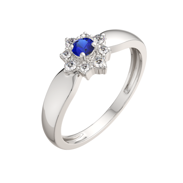 Кольцо 2D10142.14K.W.ZZ