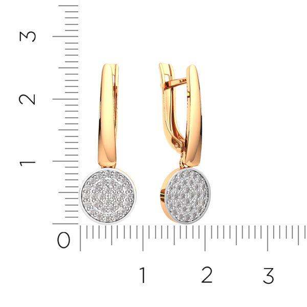 Серьги 3D00554.14K.R.ZZ Серьги 3D00554.14K.R.ZZ