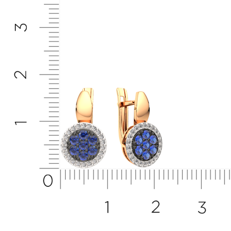 Серьги 3D10248.14K.R.ZZ